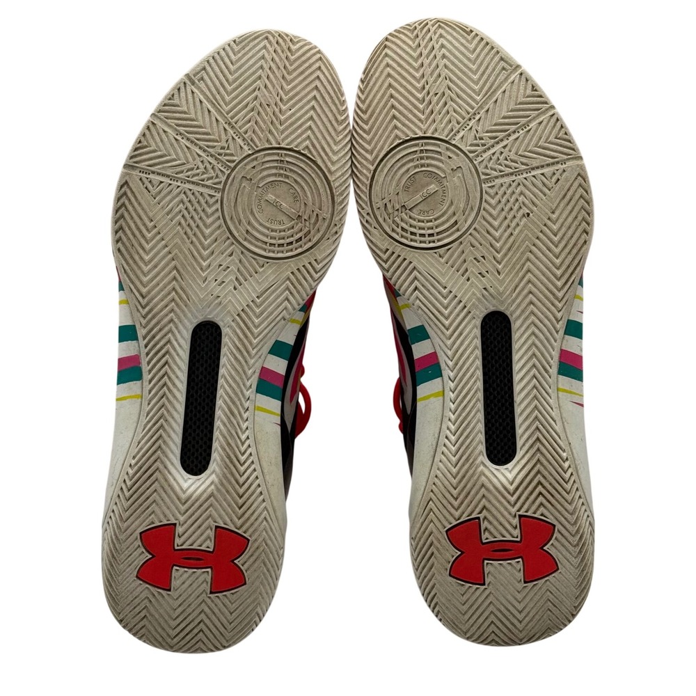 Under Armour Curry 3 Chinese New‎ Year 1269279-984 Red Multi Men's 12.5 UA SC - Picture 7 of 8